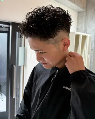 パーマ メンズ Rem所属・メンズパーマ/ fuminoのヘアスタイル