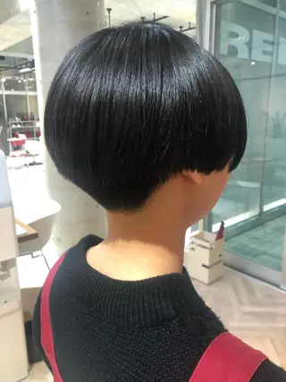 ショート kaho.🌿 ショートヘア⭐️のヘアスタイル