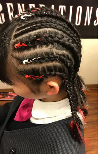 セミロング ✨コーンロウ✨ 本田さゃかのヘアスタイル