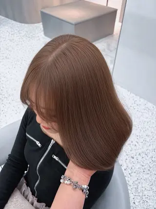 ミディアム 似合わせレイヤー / minami ⟡.·のヘアスタイル