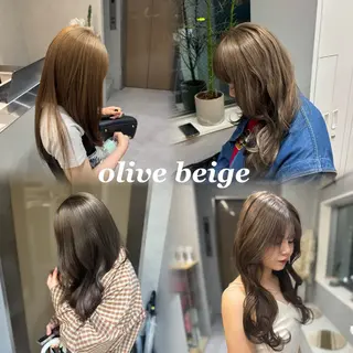 カラー NAO/ 髪質改善/艶カラーのヘアスタイル