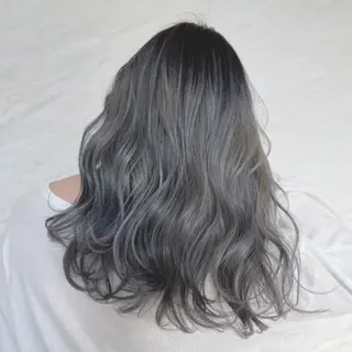 ロング カラー 顔周りカット/透明感 カラー🤍大塚蛍のヘアスタイル