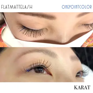 マツエク・マツパ ★KAEDE★伊勢崎 【KARAT】のマツエク・マツパデザイン