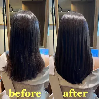 ロング カラー 辻花 さおりのヘアスタイル