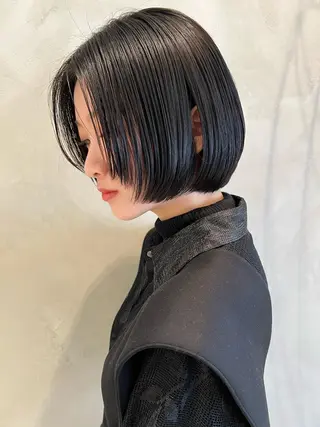 ショート 似合わせボブ/ 大人ボブ🩵しおのヘアスタイル