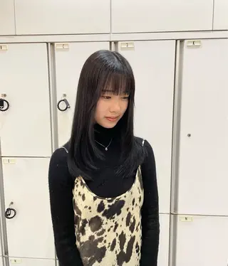 セミロング カラー nanaka :のヘアスタイル