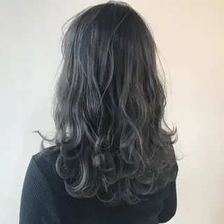 セミロング MORISAKI ✂︎縮毛矯正のヘアスタイル