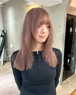 ロング カラー 透明感似合わせカラー 🍀あかり🍀のヘアスタイル