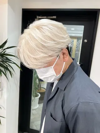 ショート ✨ハイトーン/シール エクステ✨♠優羽のヘアスタイル