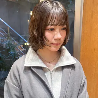 ショート パーマ 大橋 芽衣のヘアスタイル