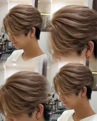 カラー 菅野 心悠/メンズヘアのヘアスタイル