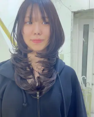 セミロング レイヤー/エクステ alpha下妻のヘアスタイル