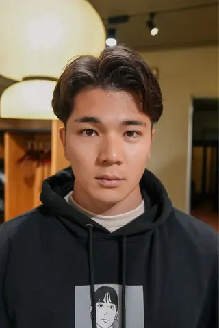 メンズ メンズパーマ いしだ りょうのヘアスタイル