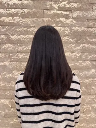 ロング 青木 しえなのヘアスタイル