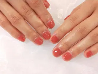 ネイル はばすみれ🎀ﾈｲﾙ 光ﾌｪｲｼｬﾙ ﾍｱのネイルデザイン