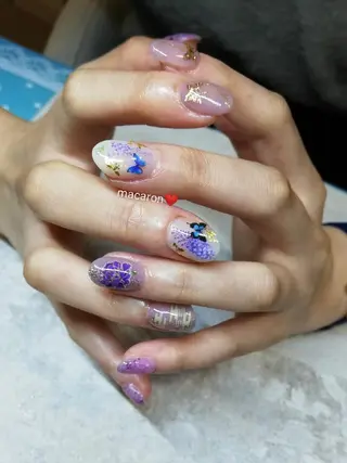ネイル nail salon macaron のネイルデザイン