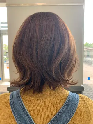 ミディアム カラー 💘大人可愛く💘 Natsuki❥❥❥のヘアスタイル
