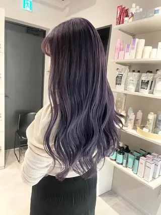 ミディアム カラー ブリーチ👩🦳/ ✂︎MANAMIのヘアスタイル
