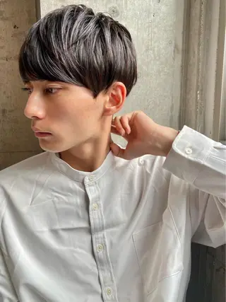 ショート メンズ 似合わせカラーパーマ 🌿kitin米川のヘアスタイル