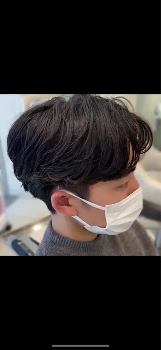 パーマ メンズ メンズ縮毛矯正 ♠️店長下平隼人のヘアスタイル