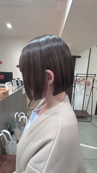 ショート カラー お悩み改善 美容師✂鷲田竜也のヘアスタイル