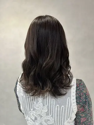ロング カラー 大人レイヤー& 透明感カラー💄のヘアスタイル