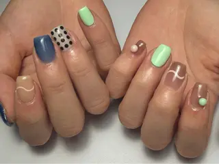 ネイル Nail mood デザイン持ち込みokのネイルデザイン