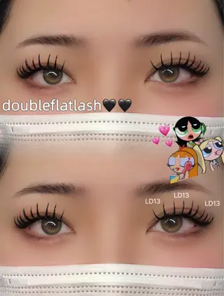 マツエク・マツパ 🥀𝑹𝑶𝑺𝑬 𝑪𝑨𝑹𝑨𝑻のマツエク・マツパデザイン