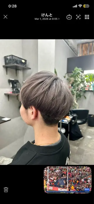 メンズ 🌹ミラクル美容師 🌹くっぽのヘアスタイル