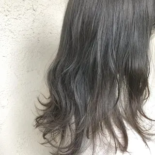 ミディアム カラー 艶髪育成サロン 京橋　shinのヘアスタイル