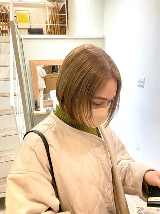 ショート カラー ショート/ウルフ ハイトーン/カイセイのヘアスタイル