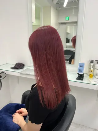 カラー ブリーチなし透明感 💗RYOTAのヘアスタイル
