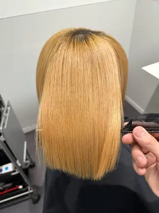 ミディアム 美髪特化✨ 伊織✨縮毛矯正✨のヘアスタイル