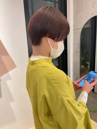 ショート 西岡 紗代のヘアスタイル