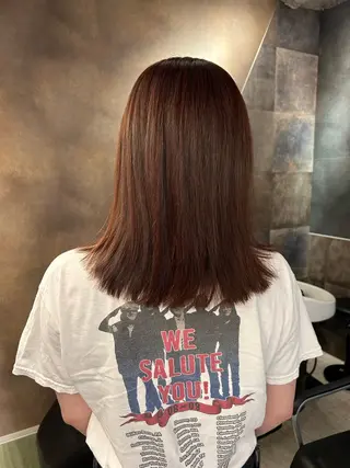 ロング カラー SAKINO. ベージュカラーのヘアスタイル