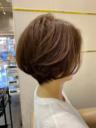 ショート カラー 《大人気髪質改善》 プログレス国分寺店のヘアスタイル