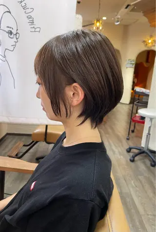 ショート 磧本 祐里恵のヘアスタイル