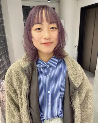 カラー airi໒꒱·ﾟ /デザインカラーのヘアスタイル