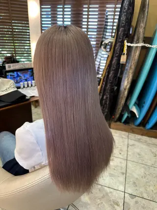 ロング 鎌田 一徳のヘアスタイル