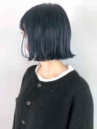 ミディアム カラー パーマ ヘアアレンジ ITbyALBUM 浦和店のヘアスタイル