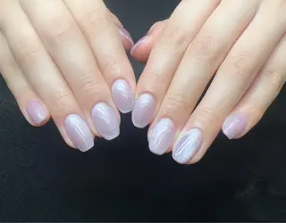 ネイル Kaka_ パラジェル、長さだしのネイルデザイン