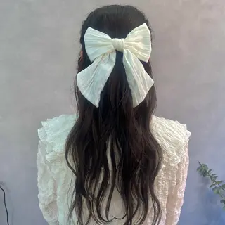 ロング ヘアアレンジ 伊藤 玲衣のヘアスタイル