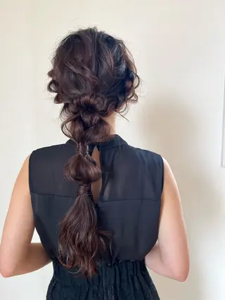 ロング ヘアアレンジ HIROKO / 透明感暖色カラー🎀のヘアスタイル