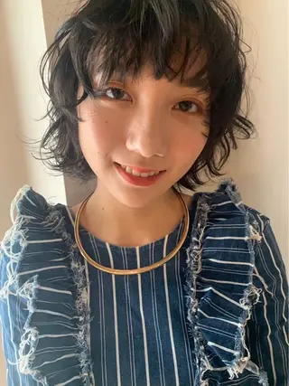 ショート 🎀FACE。暖色 カラー/カスミ🤍のヘアスタイル