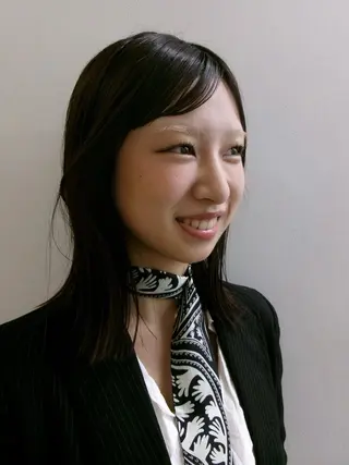 ミディアム 名古屋栄/ブリーチ/ ボブ🧃木下桃嘉のヘアスタイル