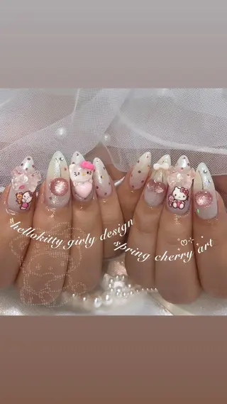 ネイル Blanche mimi.u_aのネイルデザイン