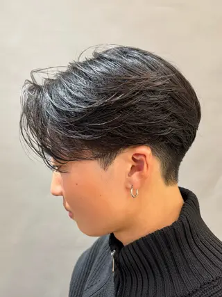 ショート パーマ メンズ 横浜/レイヤー/ カネコのヘアスタイル