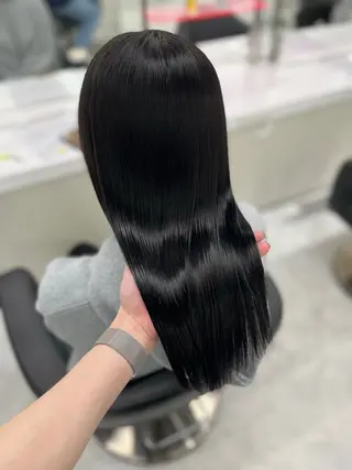 ロング カラー パーマ 淡色カラー 🫧NAOYA 🫧のヘアスタイル