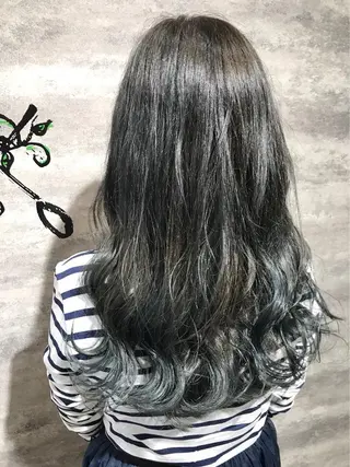 セミロング カラー 🫟Blanco🫟 Color&Careのヘアスタイル