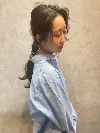 ロング ヘアアレンジ SHANTi 飯塚 ヘアセット/髪質改善のヘアスタイル